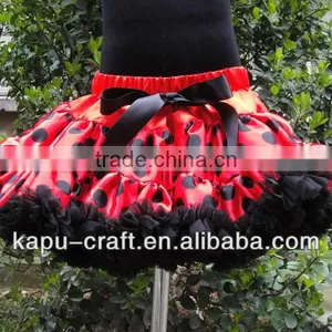Christmas Pettiskirt Baby Girls Tutu Petti Skirt Baby Ruffled Skirt Wholesale Polka Dots Tutu Skirt thumbnail-1
