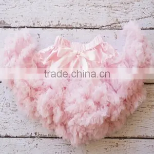 High Quality Wholesale Colorful Kids Chiffon Pettiskirt Tutu For Toddler Girls thumbnail-5