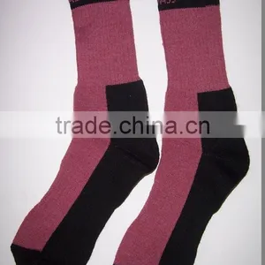 Men High Professional Combed Cotton Custom Socks thumbnail-2