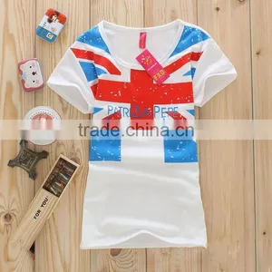 Printing Slim Lady's T-shirt Differden Style for Different People Enjoy Yourself thumbnail-5