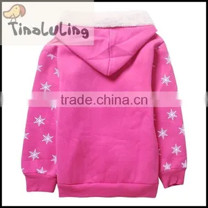 2015 High Quality Children Clothing Kids Winter Jacket Fleece Jacket Girls Zip Jackets thumbnail-2