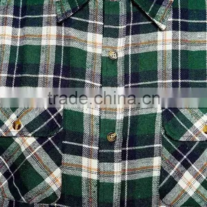 Vintage Checked Flannel Shirt for Man thumbnail-3