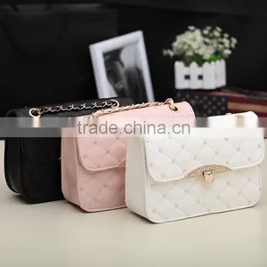 Korean Women Synthetic Leather Messenger Handbag Shoulder Bags Tote Purse SV003720# thumbnail-1