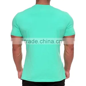 2017 Wholesale China Short Sleeve Men Shirt Manufactory OEM Raglan Sleeve Cheap Price thumbnail-3