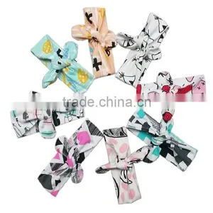 F40583A Hot Sale Latest Design Fancy Print Fashion Baby Headband thumbnail-1