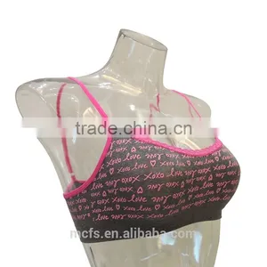 Printing Straps Seamless Top Kids Underwear Latest Design Girls Tube Top thumbnail-2