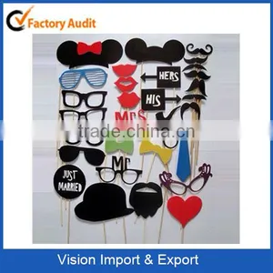 2014 Party Decoration Photo Props Moustache Party Supply thumbnail-1
