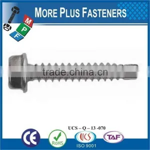 Made in Taiwan DIN 7504 Countersunk Hexagon Head Pan Head Self Drilling Screw thumbnail-3