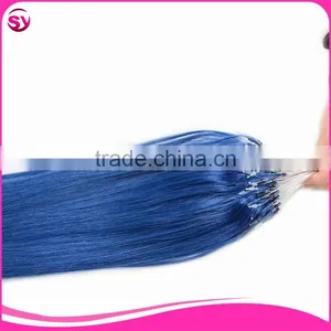 Free Weave Hair Packs,Cheap Brazilian Double Beads Micro Ring Hair Extensions thumbnail-5