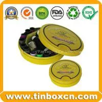 Metal Gift Tin Box,gift Tin Packaging,round Tin Can,ball Tin Boxes thumbnail-2