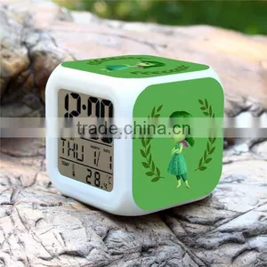Hot Promotional Gift Alarm Clocks, Movie Inside Out Digital Clock, Inside Out Clock Cheap Price thumbnail-3
