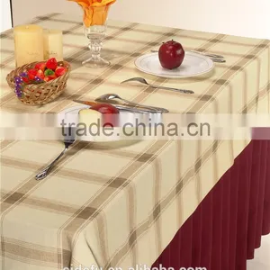 100% Polyester Fancy Banquet Hotel Table Skirt thumbnail-2