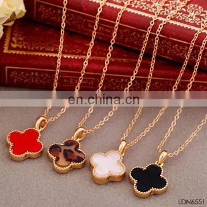 Make a Wish Juese and Enamel Pendant Necklace Hot Selling Jewelry thumbnail-1