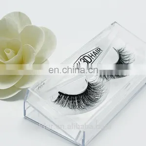 Factory Wholesale Private Label Custom Package Individual Premium 3d 100% Real Mink Lashes thumbnail-2