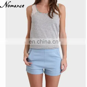 Chino Mini Shorts Sexy Girls in Tight Hot Short Shorts thumbnail-1