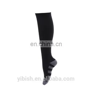 Compression Sports Socks - Black - For Running, Cycling, Triathlon#YLW-16 thumbnail-6
