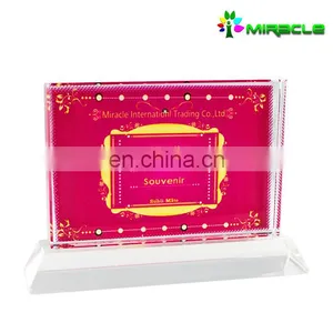 Personalized 3d Glass Photo Frame for Sublimation Printing Hot Sale thumbnail-4