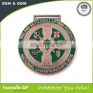 Hot Sale Customized Personalised Souvenir International Competition Metal Medals thumbnail-1