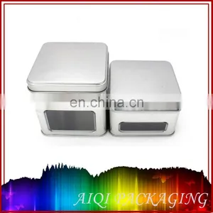 Square Gift Tin Box for Watch thumbnail-2