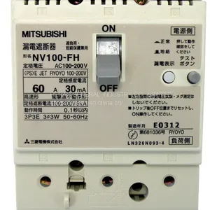 Mitsubishi Breaker AE NF BH-D6 ELCB NV30-CS 3p 25A thumbnail-5