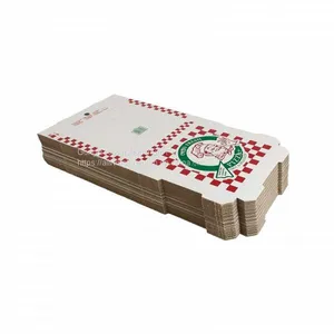6 Inch Reusable Corrugated Pizza Box Shaped for Food Packing thumbnail-2