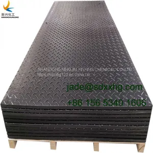 Anti-slip Heavy Equipment Mud Mats / Ground Protection Mat / Temporary Road Mat thumbnail-4