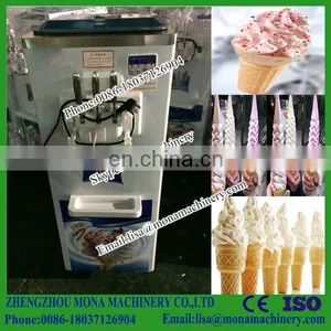 Liquid Nitrogen Commercial Soft Serve Ice Cream Machine For Sale thumbnail-1