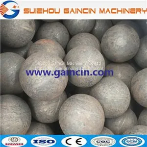 Dia.70mm Rolled Steel Mill Ball, Grinding Media Forged Steel Ball, Good Performance Grinding Media Balls thumbnail-1