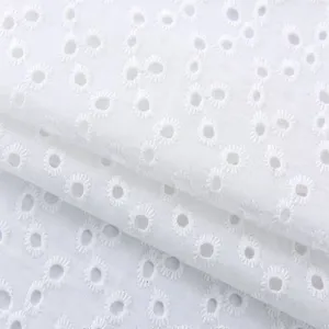 Voile Embroidered Cotton Fabric thumbnail-1