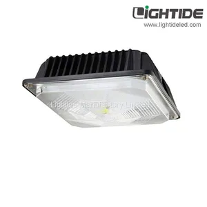 ETL/CETL Listed Outdoor Led Canopy Lights for Gas Station, 60W, 100-277vac, 5 Yrs Warranty thumbnail-1