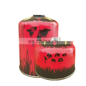 Hebei Screw Valve Butane Gas Cartridge 450g and Cartridge Gas Butane 450g thumbnail-2
