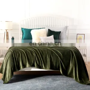 Fashionable Premium Convenient Fluffy Double Sided Custom Thick Adult Flannel Fleece Blanket thumbnail-3