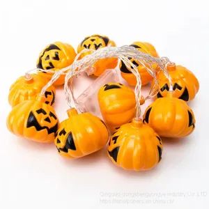 Halloween 2AA Batteries Powered 10 Led Waterproof Halloween Party Decoration Lighted Pumpkin Lantern Decoration thumbnail-1
