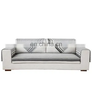 Plain Style Large Sofa Throws Covers Knitting Fitted Sofa Cover With Cotton Laciness thumbnail-2