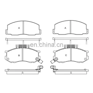 Brake Pads for TOYOTA OE D263 GDB388 D2121 AN-294WK 04465-28010 thumbnail-1