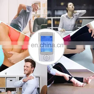 Rechargeable TENS Unit With Family Pack, 3rd Gen 16 Modes TENS Machine Muscle Stimulator With 16pcs TENS Unit Electrode thumbnail-3