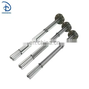 Stainless Steel Electric Flang Water Immersion Tubular Heater thumbnail-3