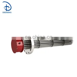 Industrial Electric Flange Tubular Immersion Heater Heating Element for Oil thumbnail-1