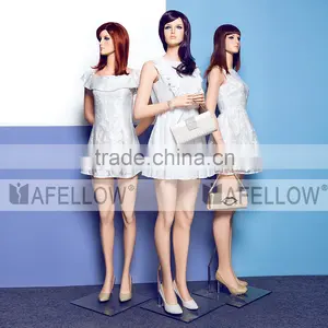 Realistic Female Mannequin Fiberglass Dummy Fashion Women Display RITA thumbnail-1