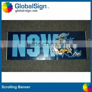 Cheap and Popular Scrolling Sports Fan Banners for Events thumbnail-5