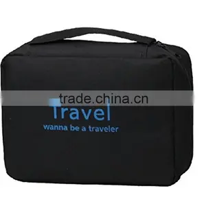 Portable Toiletry Bag Wash Bag Bathroom Hanging Bag Travel Bag Zipper Storage Bag Drawer Dividers Cosmetic Makeup Pouch With Mu thumbnail-2