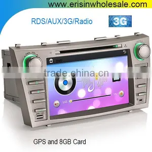 Erisin ES7668M 8" MTK 3360 Double Din Touch Screen Car DVD Player thumbnail-1