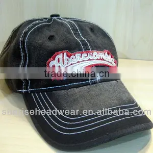 Custom Washed Applique Caps thumbnail-1