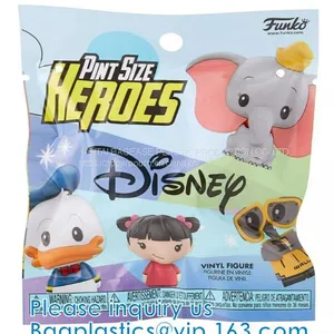 TOY BAG, PACIFIER BAG, POUCH PACK, SQUARE BOTTOM, MATTE, WINDOW DISPLAY, EURO HANGING HOLE thumbnail-1