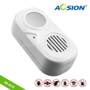 Factory Supply Indoor MINI Electronic Ultrasonic Pest And Mice Repellent With Night Light thumbnail-1