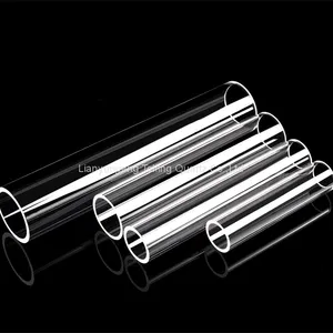 Heating Quartz Glass Tube Clear Quartz Tube for Furnace thumbnail-2