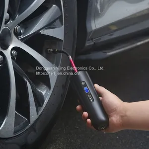 YI JING Mini Air Compressor 150PSI Auto Air Pump With Digital Display for Vehicle Tyre Tire Inflator Portable thumbnail-1
