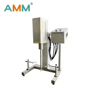 AMM-ME90 Large Capacity Mixer for Laboratory Starch Konjac Powder Mixing and Dispersion - Stainless Steel Electric Lifting and Lowering thumbnail-2