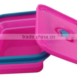 Innovative Cool Design Silicone pp Lunch Box thumbnail-4