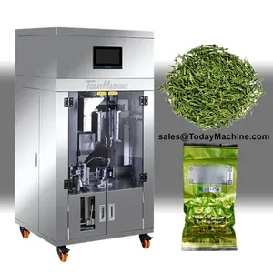 Automatic Vacuum Premade Pouch Fill Seal Packing Machine for Tea Leaf Coffee Beans Grain Rice thumbnail-2